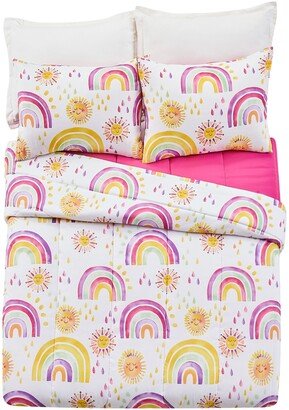 Rainbows and Suns 2 Piece Comforter Set, Twin/ Twin Xl