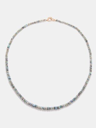 Candy Opal & 18kt Rose-gold Necklace