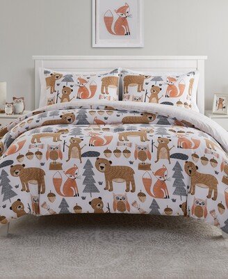 Closeout! Little Campers Woodland 3 Piece Comforter Set, Full