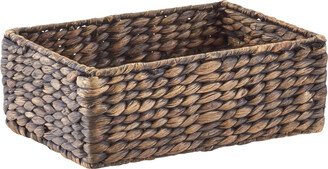 X-Small Water Hyacinth Bin Mocha