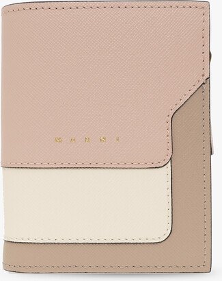 Wallet With Logo - Pink