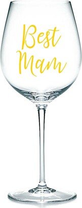 Best Mam, Family - Vinyl Sticker Decal Label For Glasses, Mugs. Birthday Gift Celebrate Party Mothers Fathers, Baby Shower. Parent