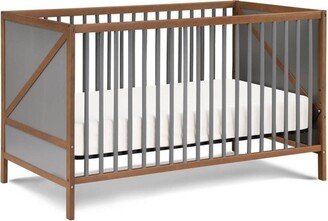 Pixie Zen 3-in-1 Crib - Walnut/Charcoal