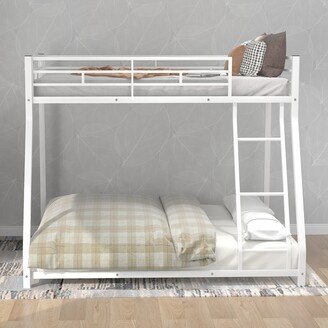 Twin over Full Metal Floor Bunk Bed