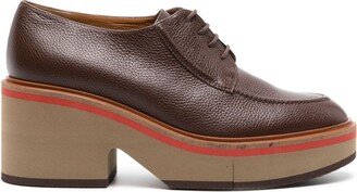 Anja 75mm leather oxford shoes