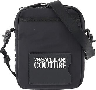 Fabric Crossbody Bag With Logo Detail