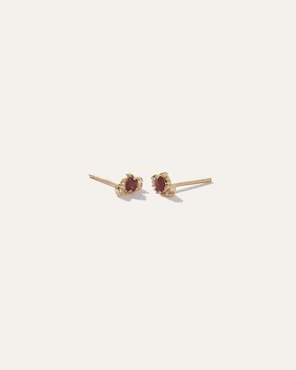 Mini Triple Stone Gemma Studs