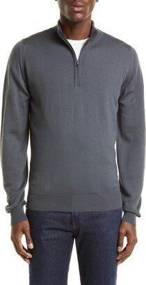 Men's Tapton Half Zip Merino Wool Sweater