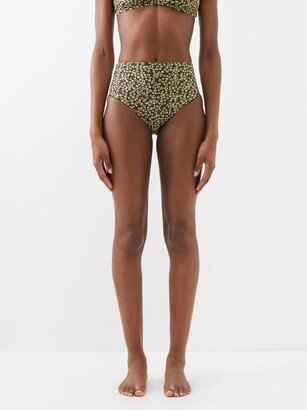 The High Waist Recycled-fibre Bikini Briefs