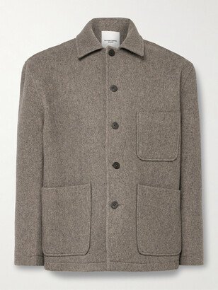 Wool-Blend Overshirt