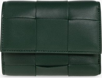 Leather Wallet - Green-AB