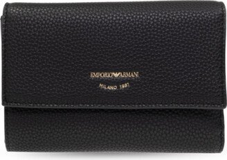 Wallet With Logo - Black-AG