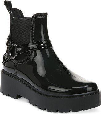 Women's Carter Lug Sole Buckle Chelsea Rain Booties