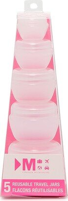 Reusable Travel Jar Set 5 Pack-AA