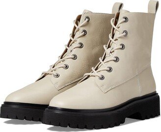 The Rayna Lace-Up Boot in Leather (Harvest Moon) Women's Boots