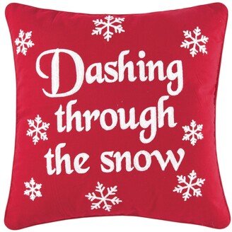 Sleigh Ride Pillow, 18