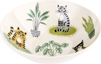 Hannah Turner Cat Serving Bowl