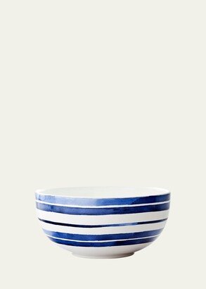 Cote D'Azur Stripe Serving Bowl-AA