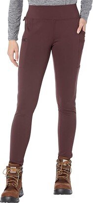 Force Fitted Lightweight Leggings (Blackberry) Women's Casual Pants