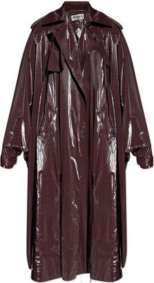 Long-Sleeved Trench Cape