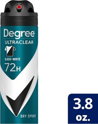 Men Ultraclear Black + White 72-Hour Antiperspirant & Deodorant Spray - 3.8oz