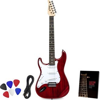 Lyxpro 39 inch Beginner Electric Guitar & Accessories - Left Handed