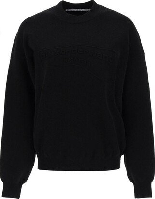 Logo Detailed Crewneck Knitted Sweater