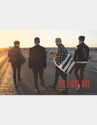 Fall Out Boy Group Flag Poster