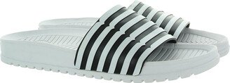 Hunter for Target Mens Striped Cushioned Footbed Slide Sandals