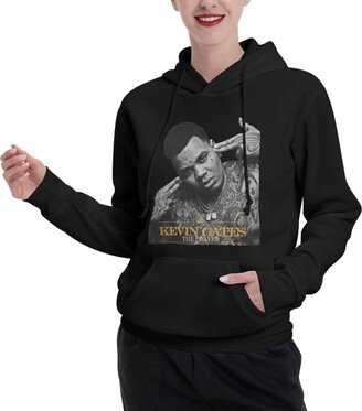 SHASHWAT Women Long Sleeve Kevin Music Gates Pullover Hoodies Tops-AA