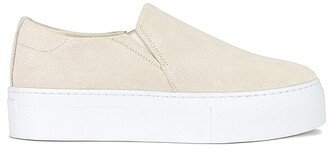 New Republic Venice Slip On Platform Suede Sneaker