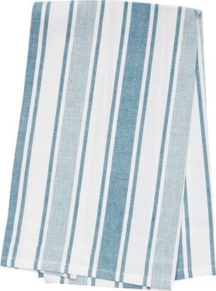 Chandler Stripe Adriatic Woven Cotton Kitchen Towel