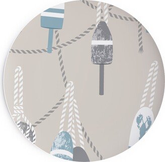 Salad Plates: Lobster Buoy - Beige Salad Plate, Beige