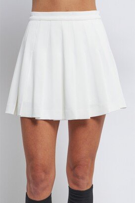 Women's Pleated Tennis Skort