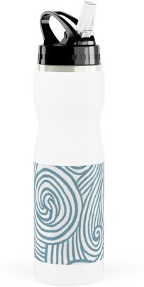 Photo Water Bottles: Kahuna Stainless Steel Water Bottle With Straw, 25Oz, With Straw, Blue