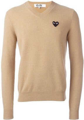 Embroidered Heart Jumper