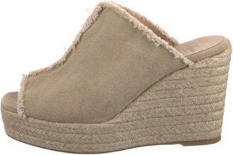 Canvas Raw-Edge Trim Espadrilles-AD