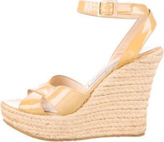 Patent Leather Espadrilles-AH