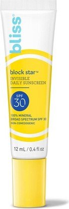 Mini Block Star Daily Mineral Sunscreen - SPF 30 - 0.4oz