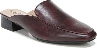 Casual Mocs Womens Faux Leather Slip On Mules