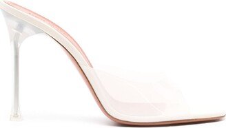 105mm Alexa Glass open-toe mules