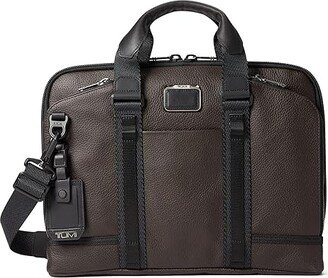 Academy Brief (Dark Brown) Handbags