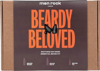 Men Rock Beard Care Gift Set - Oak Moss (Worth £41.50)