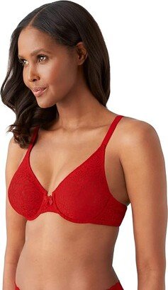 Halo Lace Underwire Bra 851205 (Barbados Cherry) Women's Bra