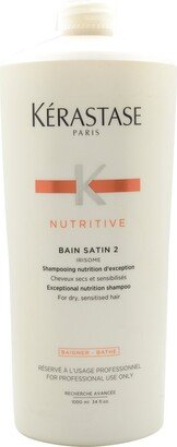 34Oz Bain Satin 2 Shampoo For Dry Hair-AA