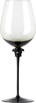 Black Rosenthal Medusa Lumière Red Wine Glass