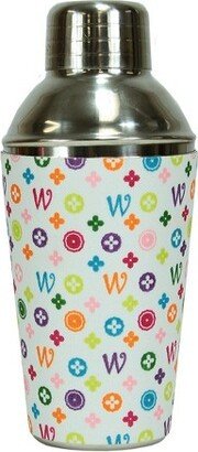 Wild Eye 6.5 Fashion Avenue Monogrammed Stainless Steel Mini Martini Cocktail Shaker