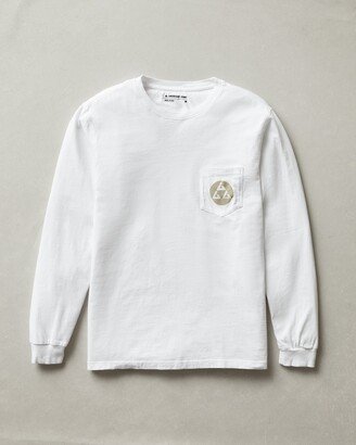 AGPC: Classic Cotton Crew Tee Long Sleeve - White