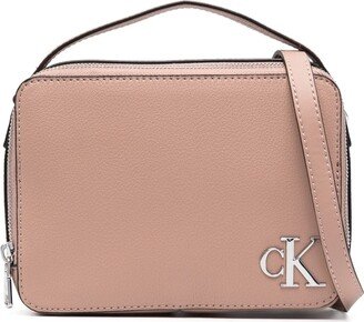 Logo-Plaque Crossbody Bag-AA