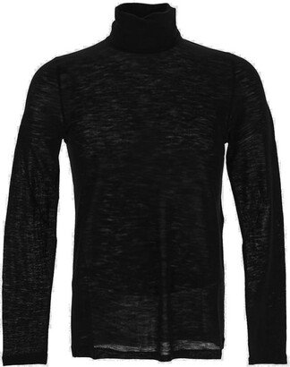 Turtleneck Long-Sleeved Jumper-AQ